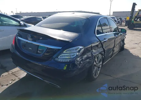 2018 Mercedes-Benz C 350E from USA, damaged, VIN 55SWF4HB2JU237709